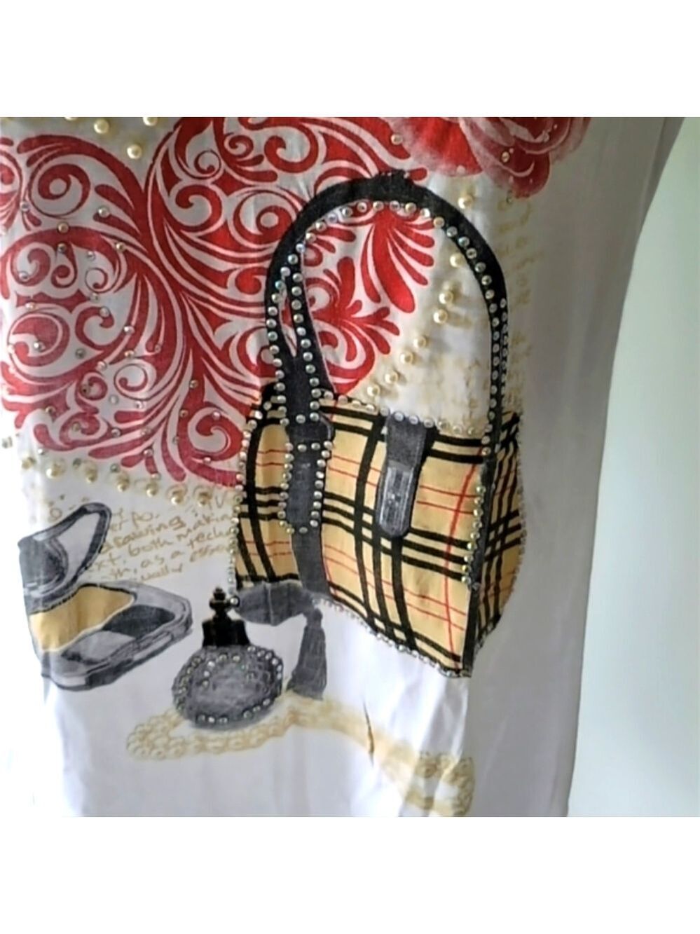 Me & Me Italian-Designed Embellished T-Shirt